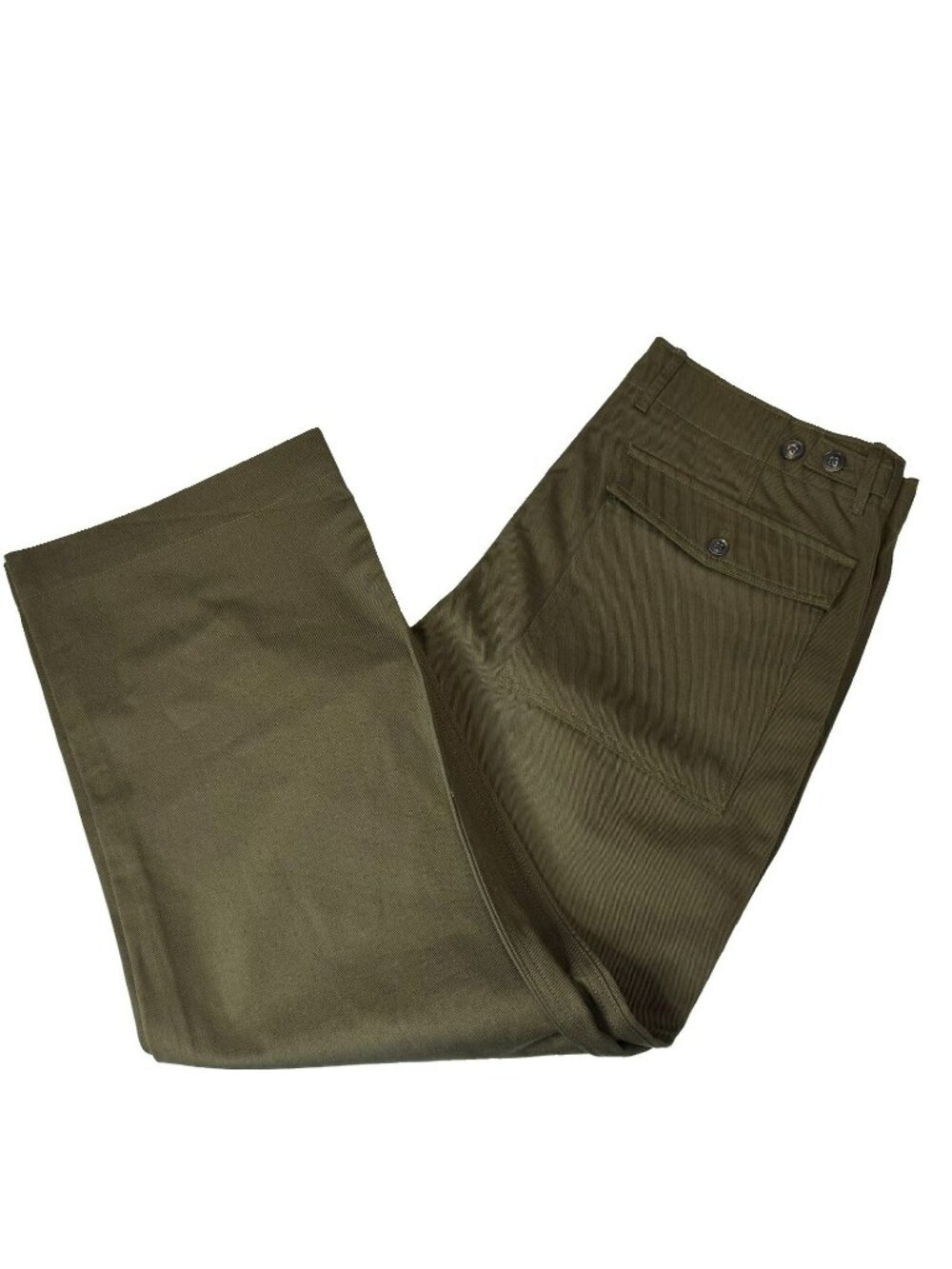 Banana Republic Heritage Utility Pants Mens 35x30 Olive Green Military Safari